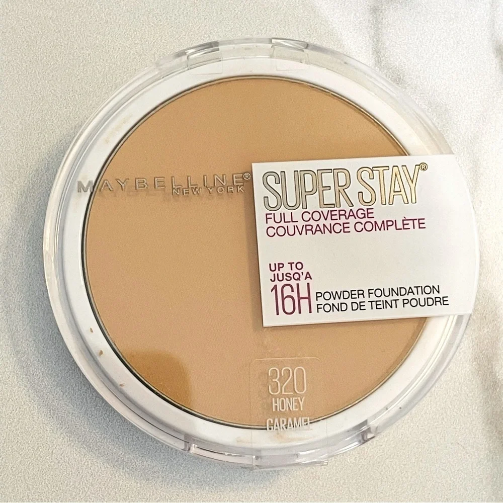 Maybelline 16H #320 Honey Caramel Super Stay Full Coverage Powder Foundation